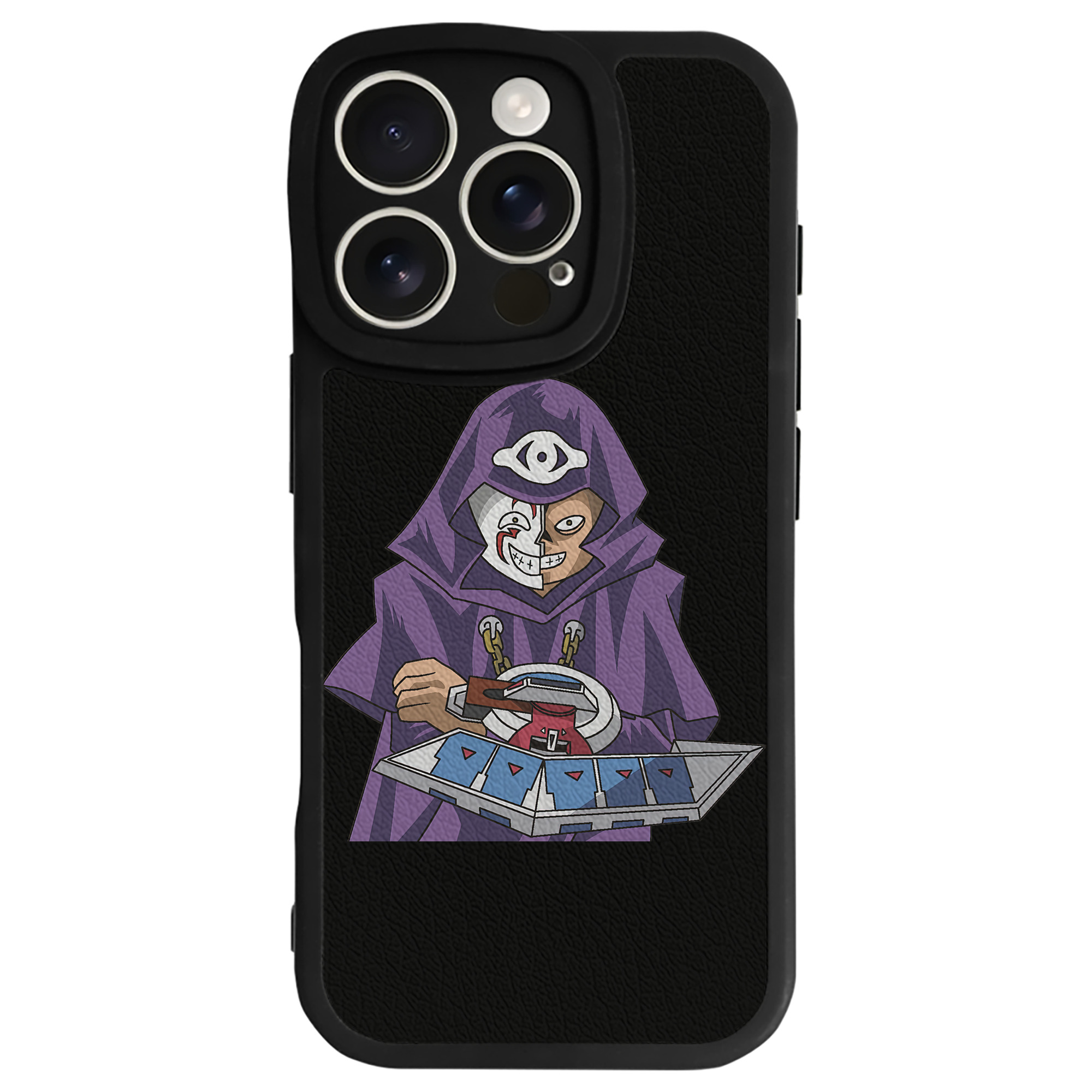 遊☆戯☆王 Yu-Gi-Oh! 【iPhone 16シリーズ対応】シリコンスマホケース（レザー調） 材質：シリコン
